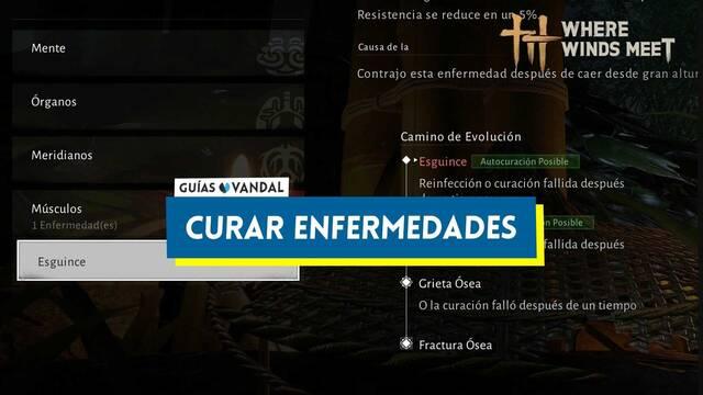 C�mo curar enfermedades en Where Winds Meet - Where Winds Meet