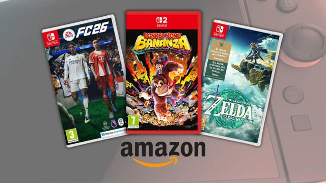 Nintendo se apunta al Black Friday de Amazon y rebaja sus videojuegos para Switch y Switch 2.