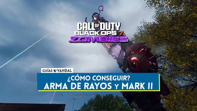C�mo conseguir el arma de rayos y la Mark II en CoD Black Ops 7 Zombis - Call of Duty: Black Ops 7