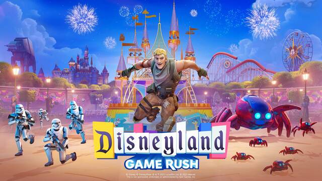 Fortnite celebra los 70 a�os de Disneyland con una isla llena de minijuegos inspirados en sus atracciones