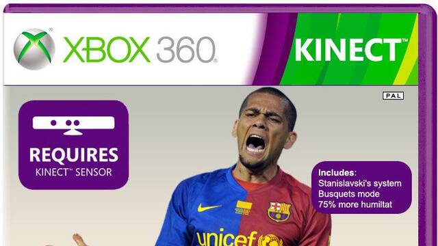 Daniel Alves y Busquets apadrinan Kinect Broadway, clases de teatro en tu Xbox 360