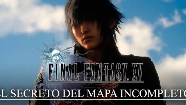El secreto del mapa incompleto y mapas enigmáticos de Final Fantasy XV  - Final Fantasy XV