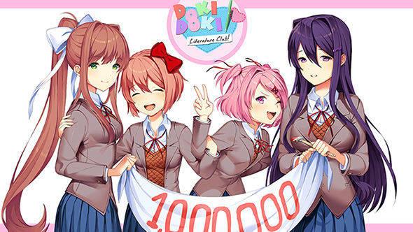 Doki Doki Literature Club supera el millón de descargas - Vandal