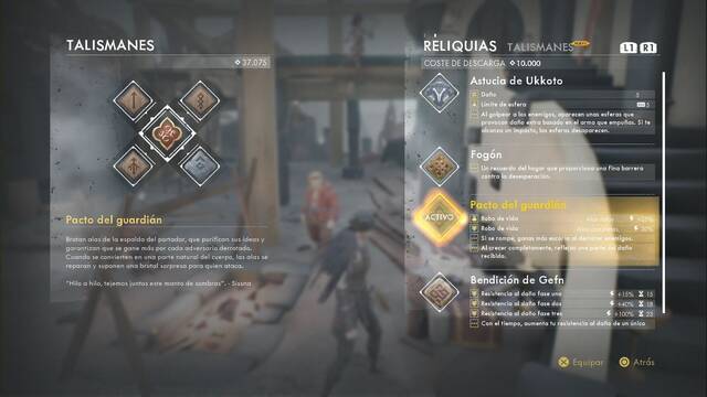 Ashen - Talism�n y Reliquias - Ashen