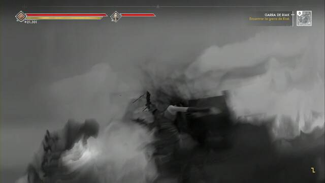 Garra de Riak en Ashen al 100% - Ashen