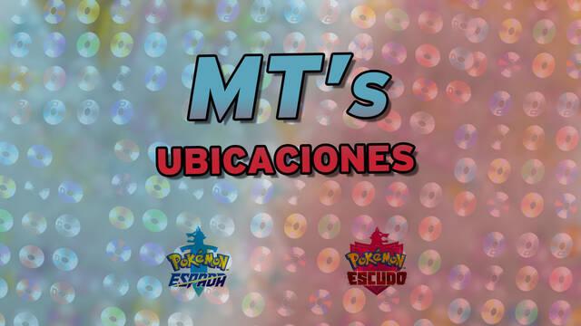 TODAS las MTs en Pok�mon Espada y Escudo - Localizaci�n - Pok�mon Espada y Escudo