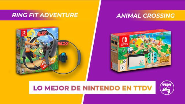 TuTiendadevideojuegos Switch ring fit adventure animal crossing 