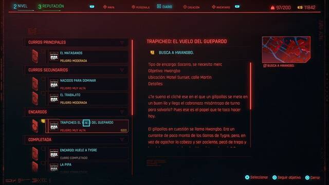 El vuelo del guepardo en Cyberpunk 2077 al 100% - Cyberpunk 2077