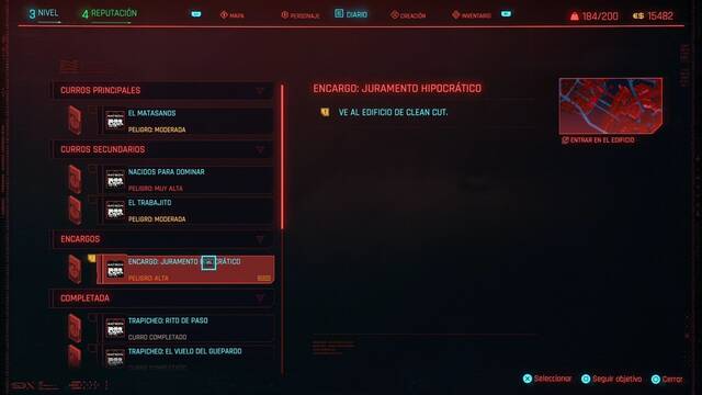 Jurameto hipocr�tico en Cyberpunk 2077 al 100% - Cyberpunk 2077