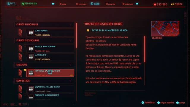 Gajes del oficio en Cyberpunk 2077 al 100% - Cyberpunk 2077