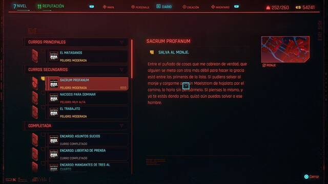 Sacrum profanum en Cyberpunk 2077 al 100% - Cyberpunk 2077