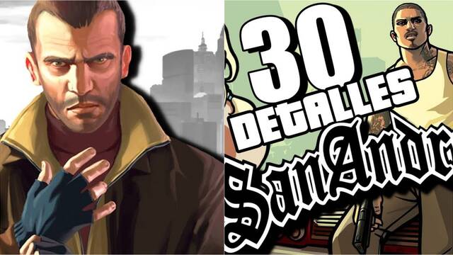 30 detalles alucinantes de GTA 4 y GTA San Andreas