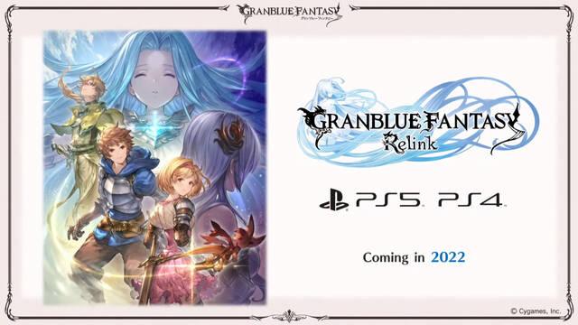 Granblue Fantasy Relink fija 2022 como su a�o de estreno y llegar� a PS4 y PS5