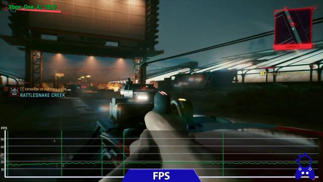 Cyberpunk 2077 en Xbox One funciona a una media de 18 fps