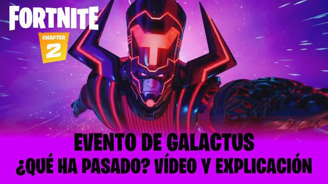 Fortnite: evento Galactus