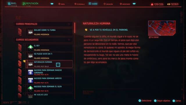 Naturaleza humana  en Cyberpunk 2077 al 100% - Cyberpunk 2077