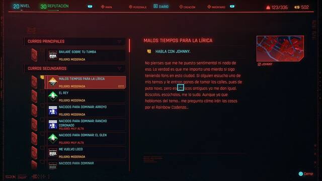 Malos tiempos para la l�rica en Cyberpunk 2077 al 100% - Cyberpunk 2077