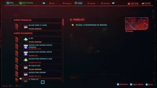El trabajito en Cyberpunk 2077 al 100% - Cyberpunk 2077