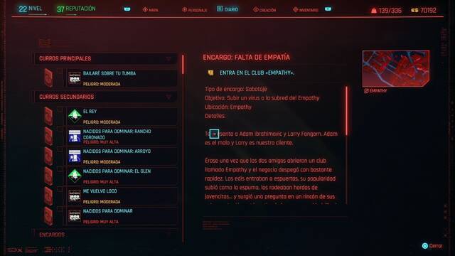 Falta de empat�a en Cyberpunk 2077 al 100% - Cyberpunk 2077