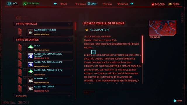 Conejillos de indias en Cyberpunk 2077 al 100% - Cyberpunk 2077