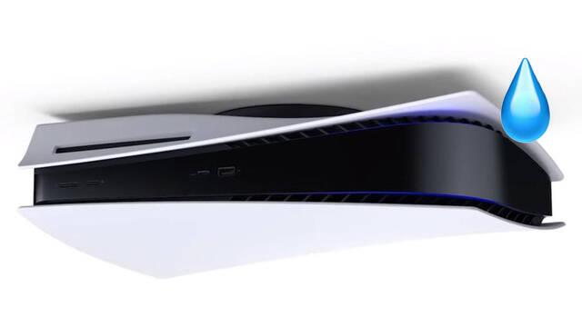Ejecutivo de PlayStation jugando con la PlayStation 5 al revés