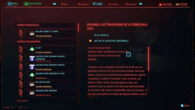 Las travesuras de la concejala Cole en Cyberpunk 2077 al 100% - Cyberpunk 2077