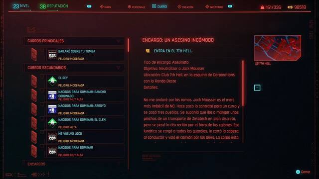 Un asesino inc�modo en Cyberpunk 2077 al 100% - Cyberpunk 2077