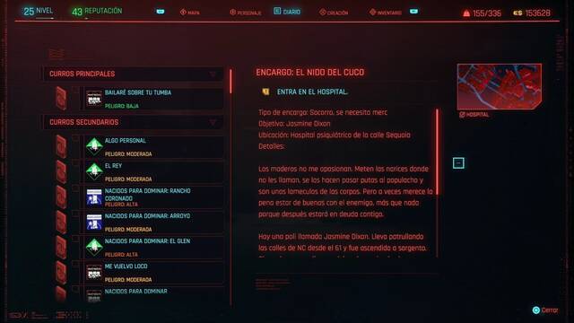 El nido del cuco en Cyberpunk 2077 al 100% - Cyberpunk 2077