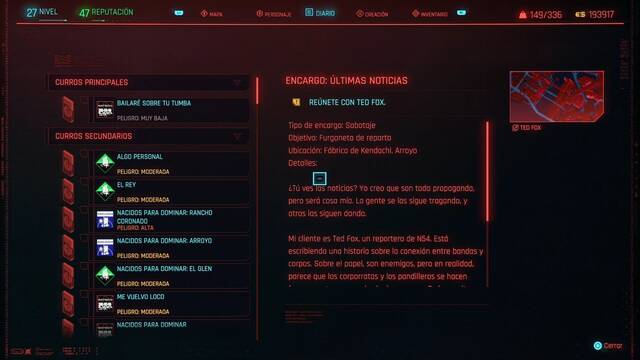 �ltimas noticias en Cyberpunk 2077 al 100% - Cyberpunk 2077