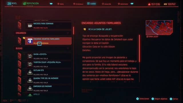 Asuntos familiares en Cyberpunk 2077 - Cyberpunk 2077