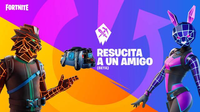 Fortnite: Beta de Resucita a un amigo y c�mo ganar recompensas gratis