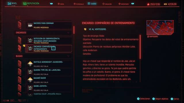 Compa�ero de entrenamiento en Cyberpunk 2077 al 100% - Cyberpunk 2077