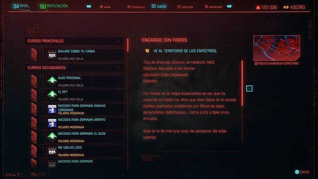 Sin fixers en Cyberpunk 2077 al 100% - Cyberpunk 2077