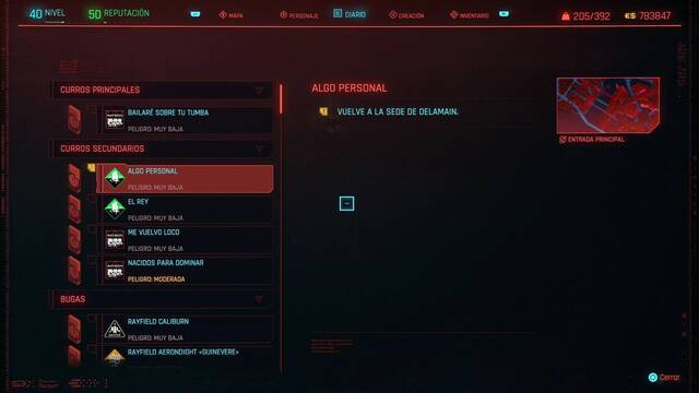 Algo personal en Cyberpunk 2077 al 100% - Cyberpunk 2077
