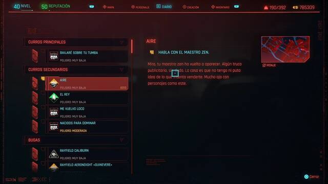 Aire en Cyberpunk 2077 al 100% - Cyberpunk 2077