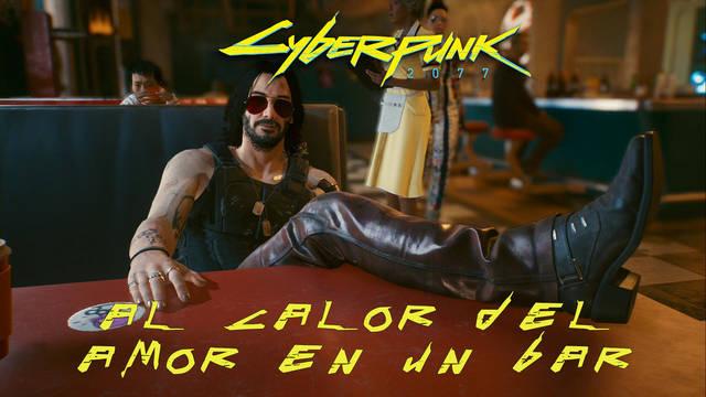 Al calor del amor en un bar en Cyberpunk 2077 al 100% - Cyberpunk 2077