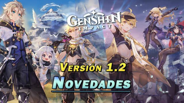 Genshin Impact v1.2: Nueva zona, personajes y novedades de la actualizaci�n
