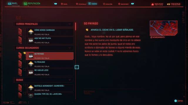 So payaso en Cyberpunk 2077 al 100% - Cyberpunk 2077