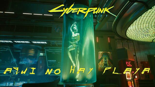 Aqu� no hay playa en Cyberpunk 2077 al 100% - Cyberpunk 2077