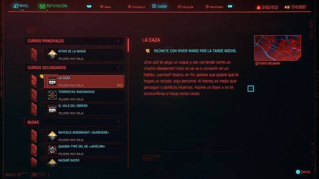 La caza en Cyberpunk 2077 al 100% - Cyberpunk 2077