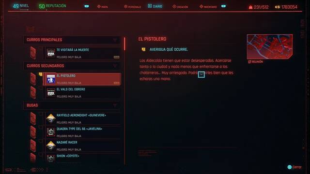 El pistolero en Cyberpunk 2077 al 100% - Cyberpunk 2077