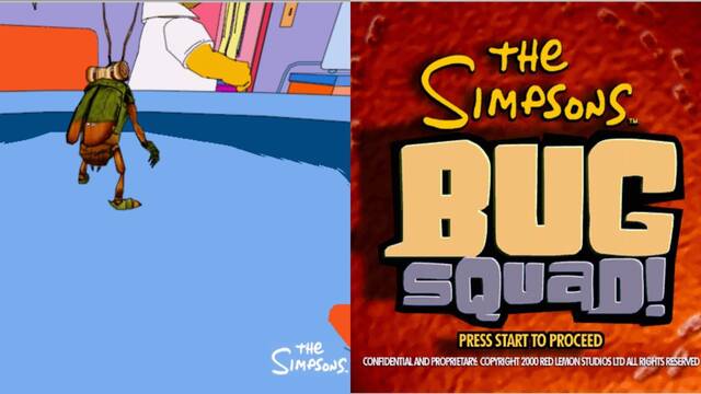 Descubren The Simpson: Bug Squad, un juego perdido para Dreamcast.