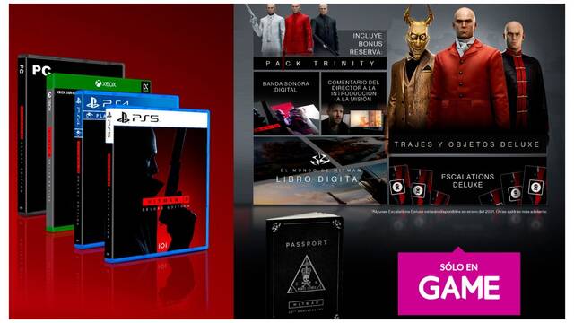 GAME abre las reservas de Hitman 3.