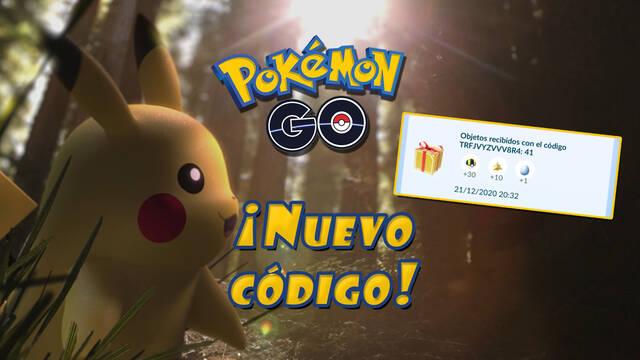 Pokémon Go: Nuevo código promocional con objetos gratis