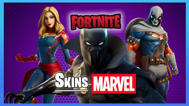Fortnite: Black Panther, Capitana Marvel y Taskmaster ya disponibles