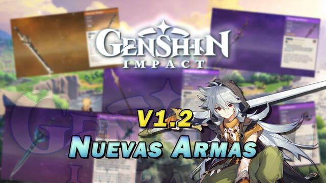Genshin Impact v1.2: Nuevas armas y equipamientos de la actualizaci�n