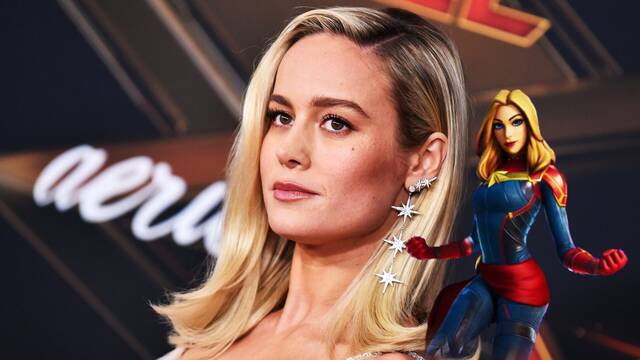 Brie Larson reacciona a Capitana Marvel en Fortnite