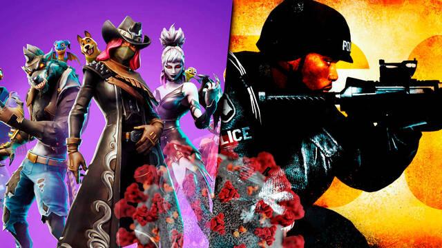 Eventos COVID-19 cancelados Fortnite y CS:GO