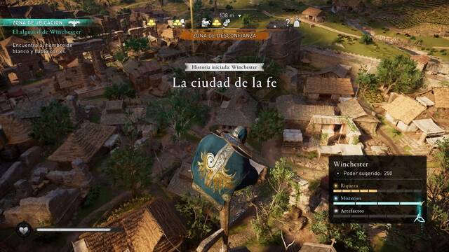 La ciudad de la fe al 100% en Assassin's Creed Valhalla
