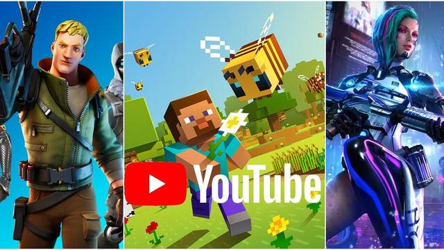 YouTube y los juegos m�s populares de 2020